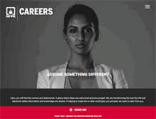 Tablet Screenshot of careers.nfpa.org